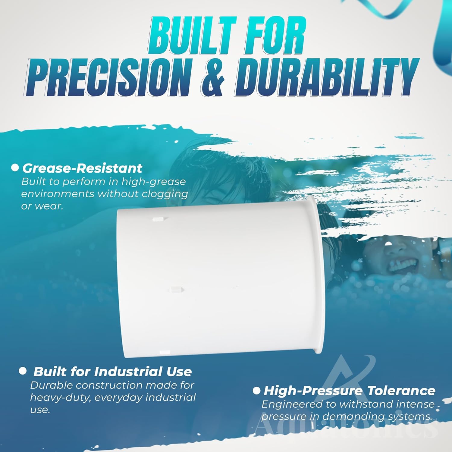 Aquatonics scale comparison in hand shows compact size for easy handling