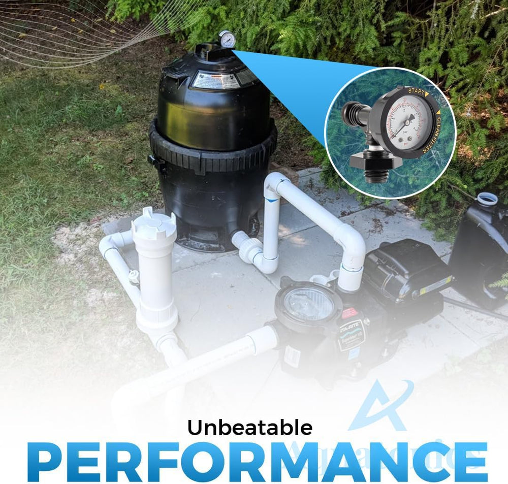 Aquatonics size comparison showing compact assembly for easy handling and storage