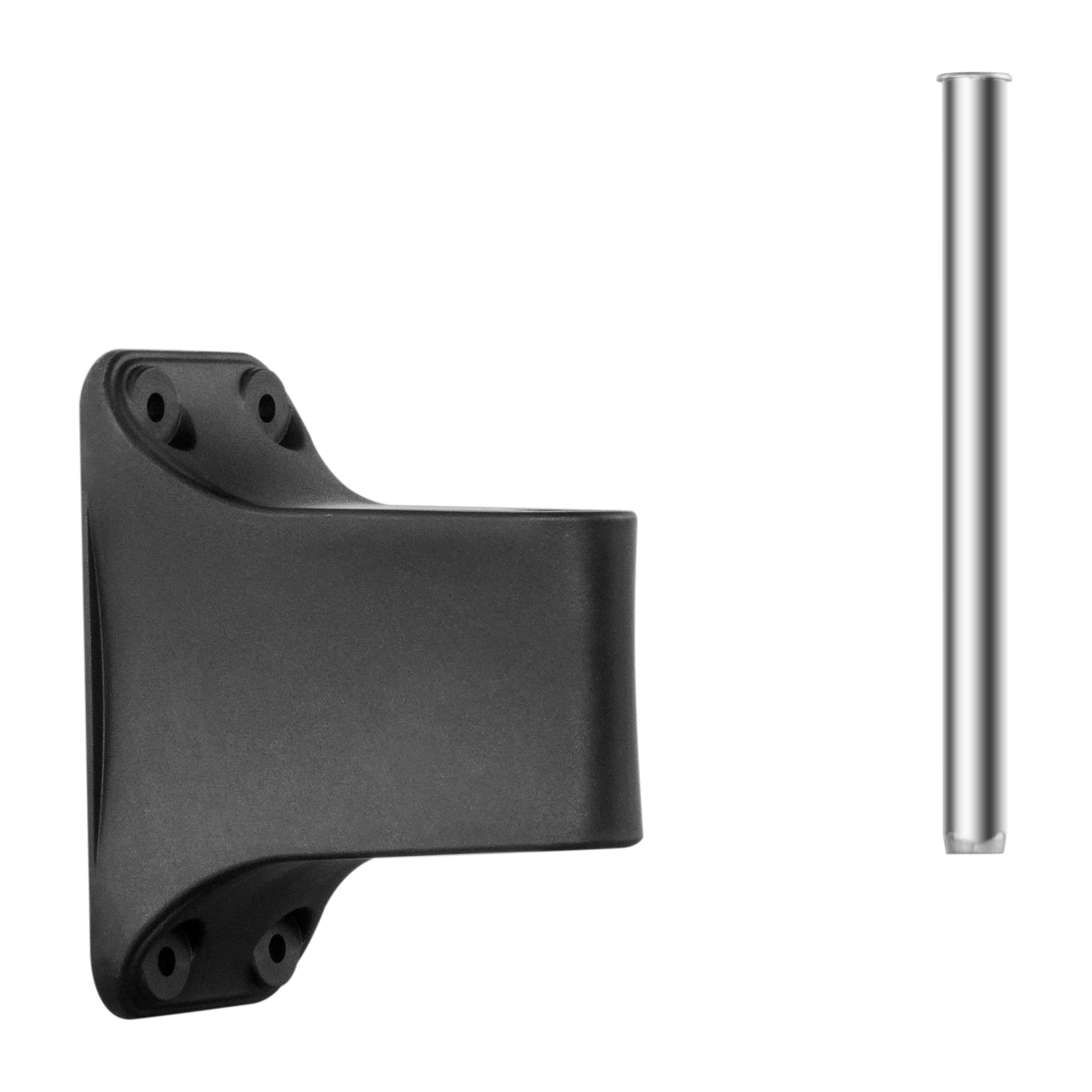 AQUAZILLA front view wall mount bracket showing mounting holes and sturdy build for reliable support