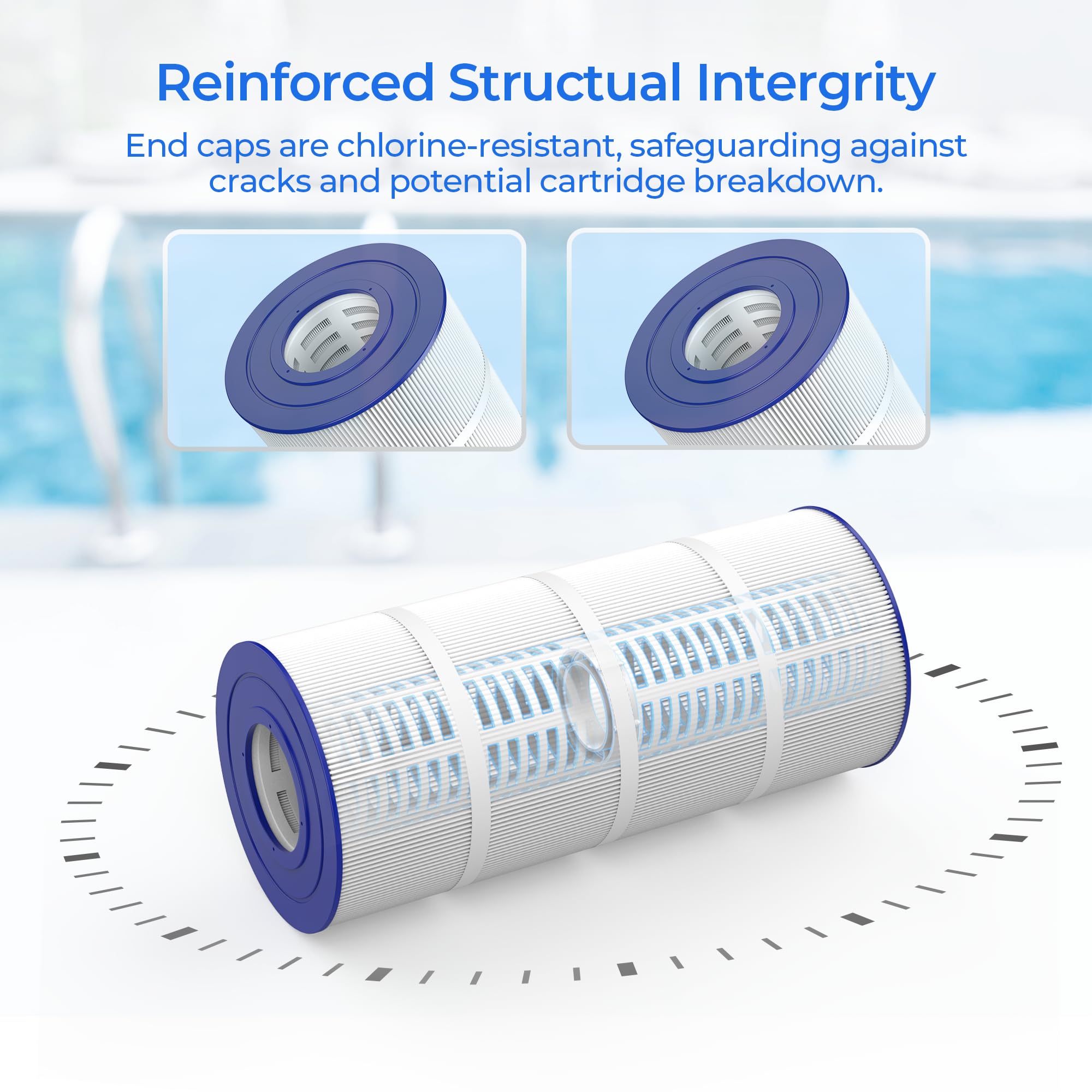 AQUIVEX CCRP100 installed in filter housing demonstrating easy replacement