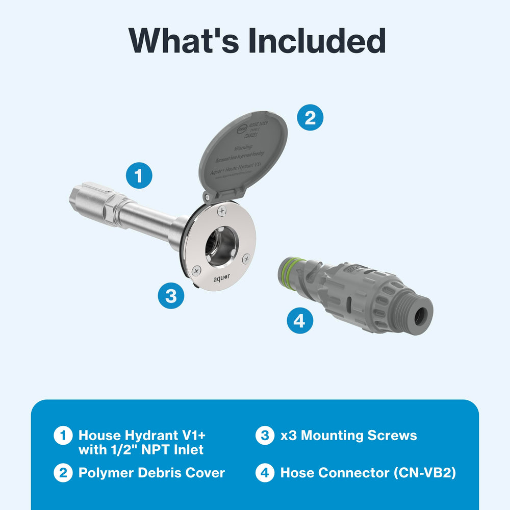 Aquor stainless steel component close-up showing 316L corrosion resistance for long life