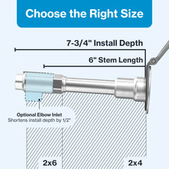 Aquor quick-connect vacuum breaker detail for fast, leak-free hose and sprinkler swaps