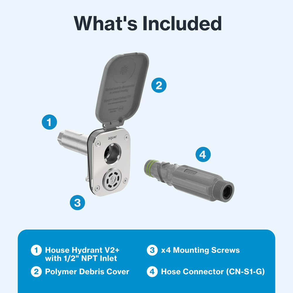Aquor materials close-up showing polymer and 316L stainless making it long-lasting benefit