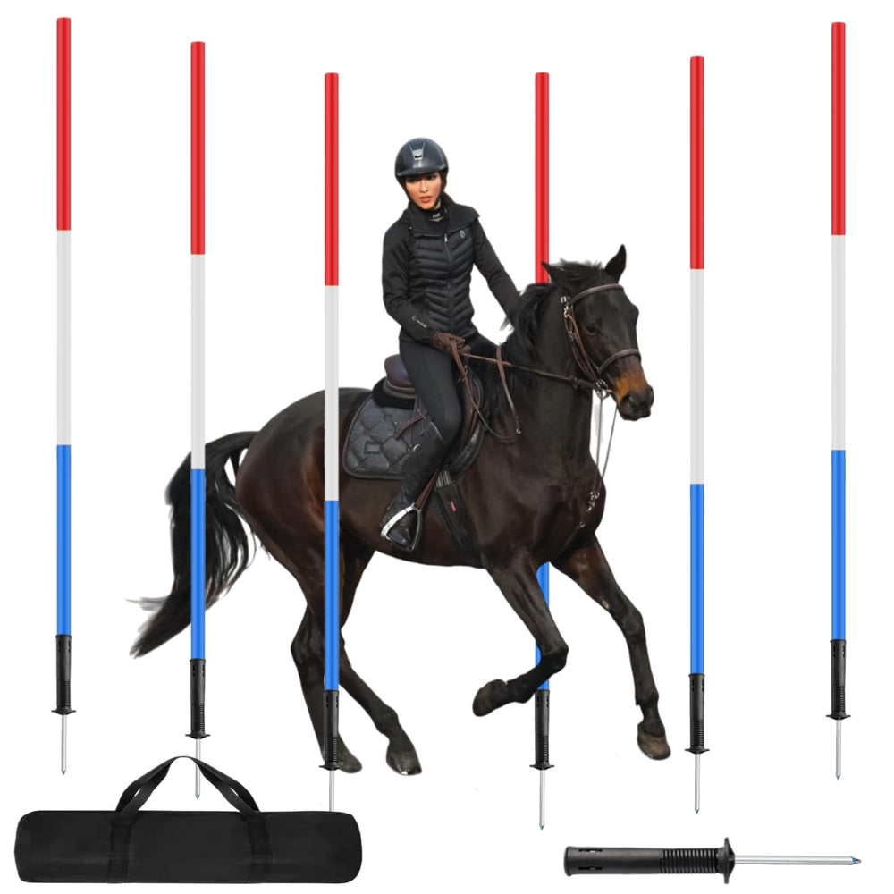 AQWXC front view of six poles and storage bag showing easy transport benefit