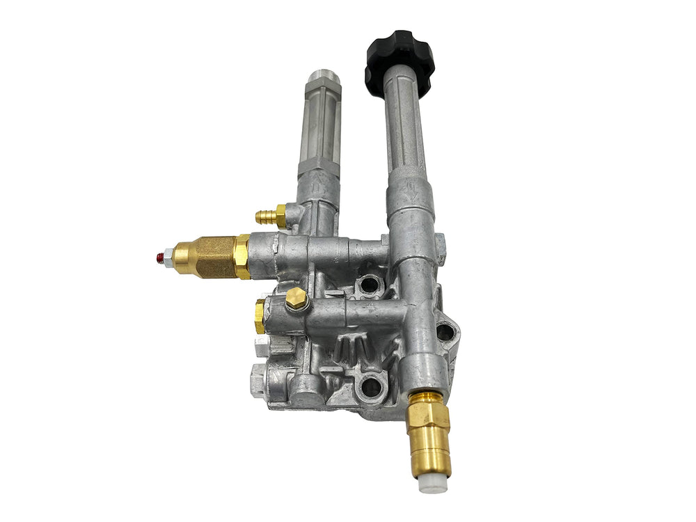 AR ANNOVI REVERBERI pump head installed on RMW pump demonstrating quick replacement benefit