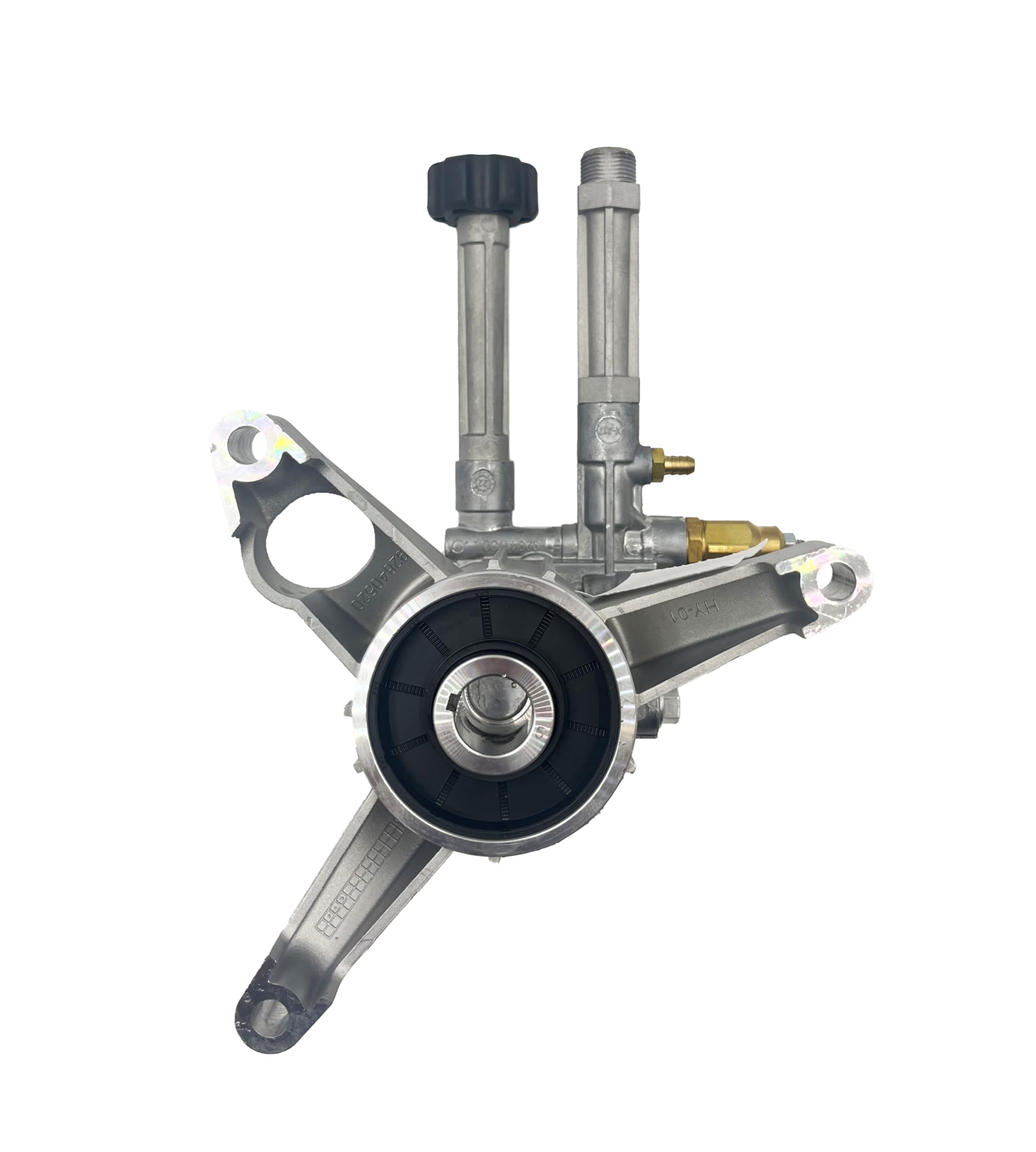 AR Annovi Reverberi mounting leg and inlet/outlet threads for correct installation alignment