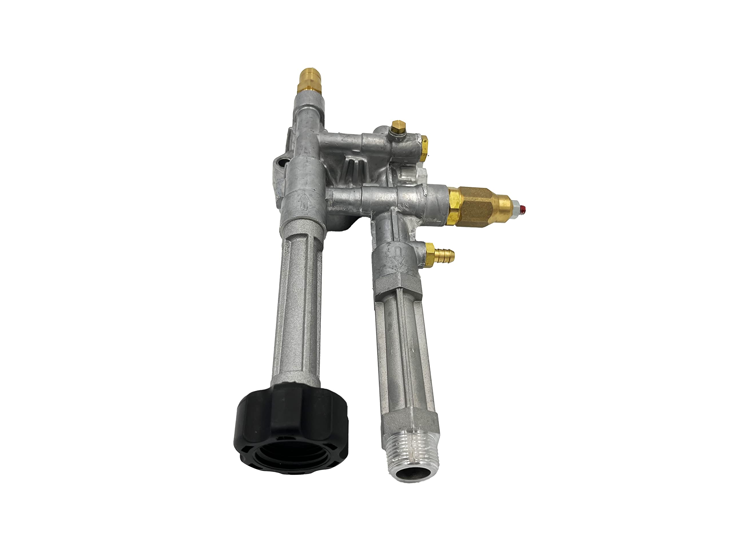 AR ANNOVI REVERBERI pump head beside ruler showing scale for correct sizing confirmation