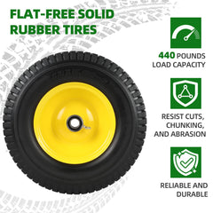 AR-PRO included 5/8 and 1/2 bearings with axle sleeves for adaptable installation