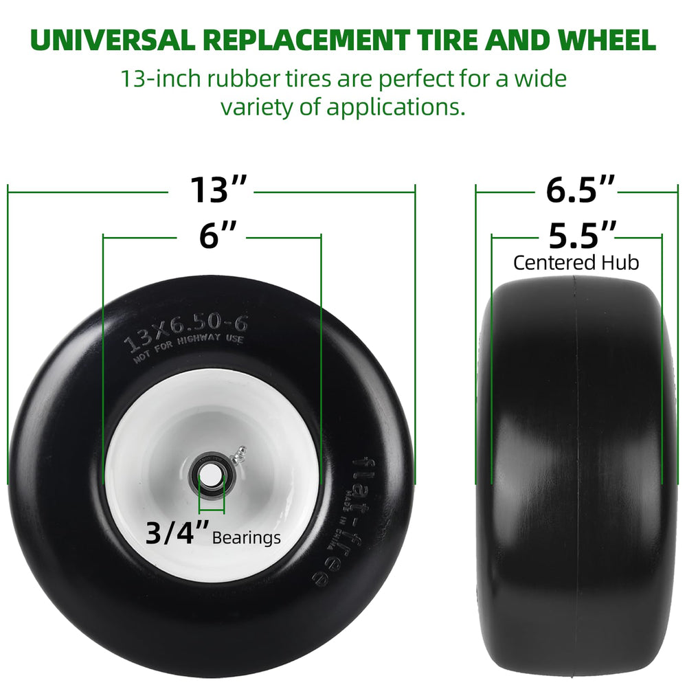 AR-PRO close-up of tread and sidewall showing solid rubber that resists punctures