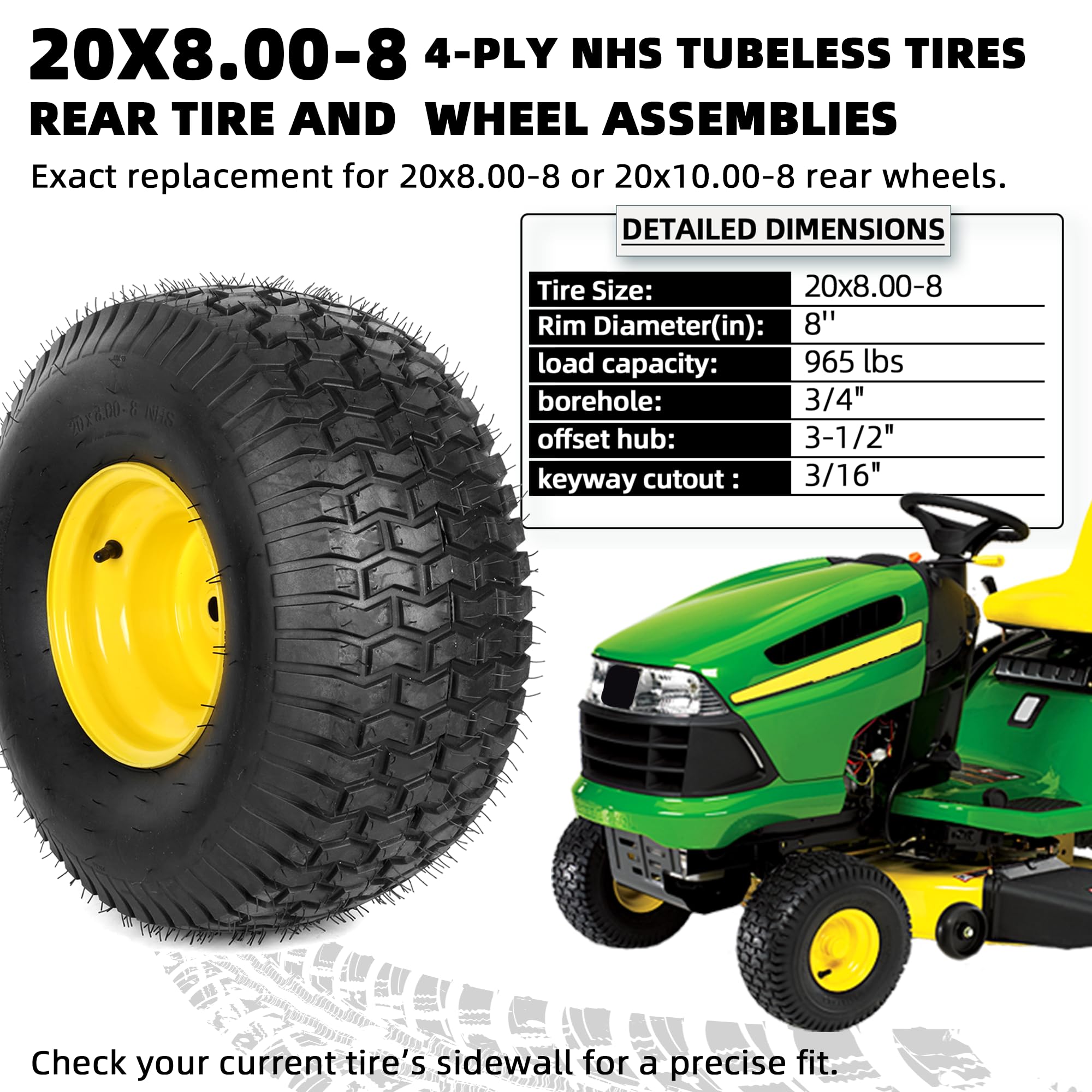 AR-PRO close-up of turf tread delivering lawn-friendly traction