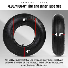 AR-PRO close-up of straight rib tread showing traction and turf protection