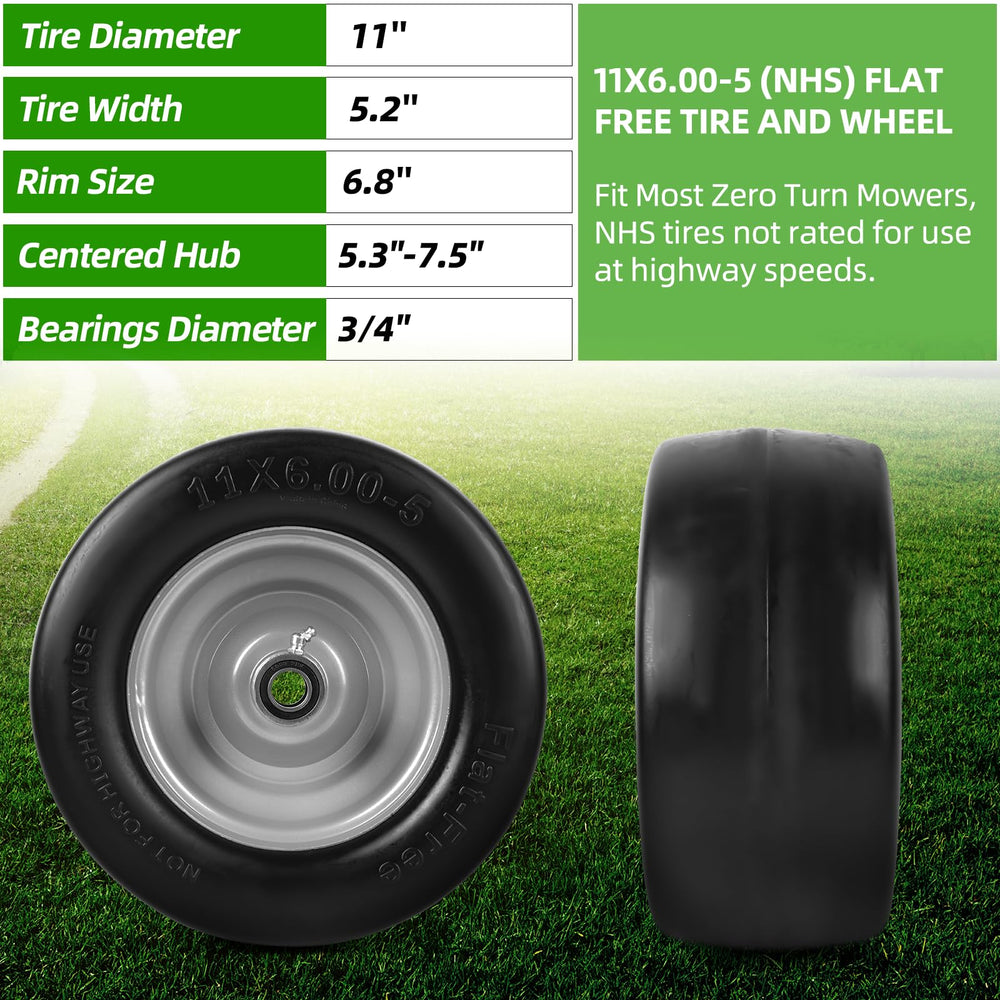 AR-PRO close-up of smooth turf tread detail protecting grass while mowing