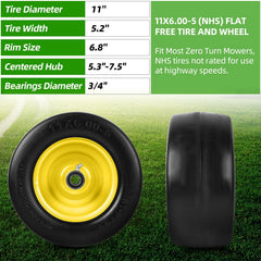 AR-PRO close-up of tread texture showing smooth turf-friendly design for minimal grass damage