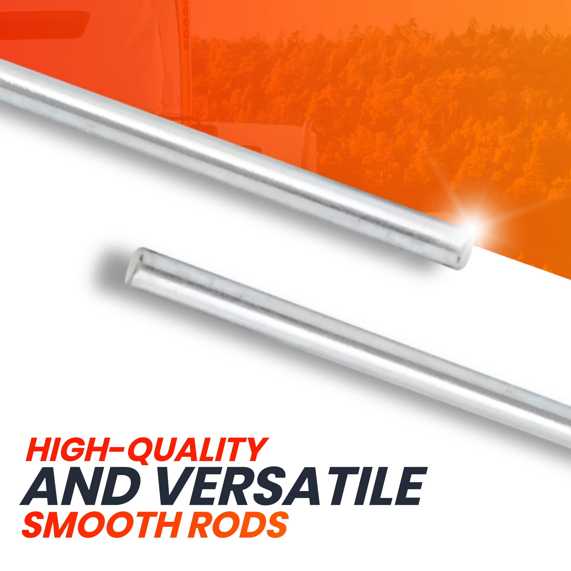 AR-PRO rod cut and drilled illustrating easy customization for projects