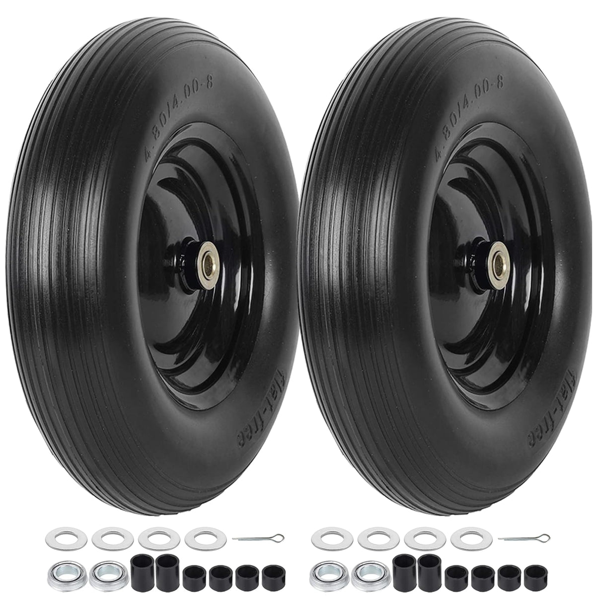 AR-PRO front view of assembled wheel showing ready-to-install fit and durability