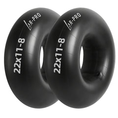AR-PRO front pack showing two inner tubes and labels, durable replacement benefit