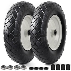 AR-PRO front view of 16-inch solid wheel showing ready-to-install design and durability