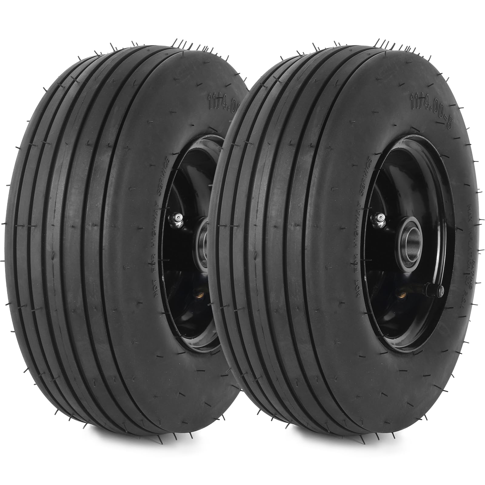 AR-PRO front view of complete tire and wheel assembly showing ready-to-install design and fit