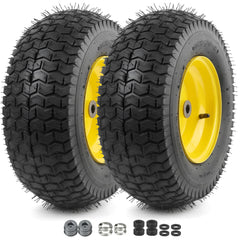 AR-PRO front view of mounted 16x6.50-8 wheel showing ready-to-install design and durability