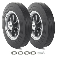 AR-PRO front view of 10-inch wheel pack showing fit and durability