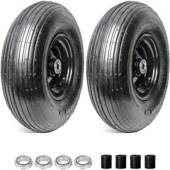 AR-PRO front view wheel assembly showing complete tire and rim, improves hauling stability