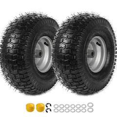 AR-PRO front wheel assembly front view showing complete tire and rim, durable replacement