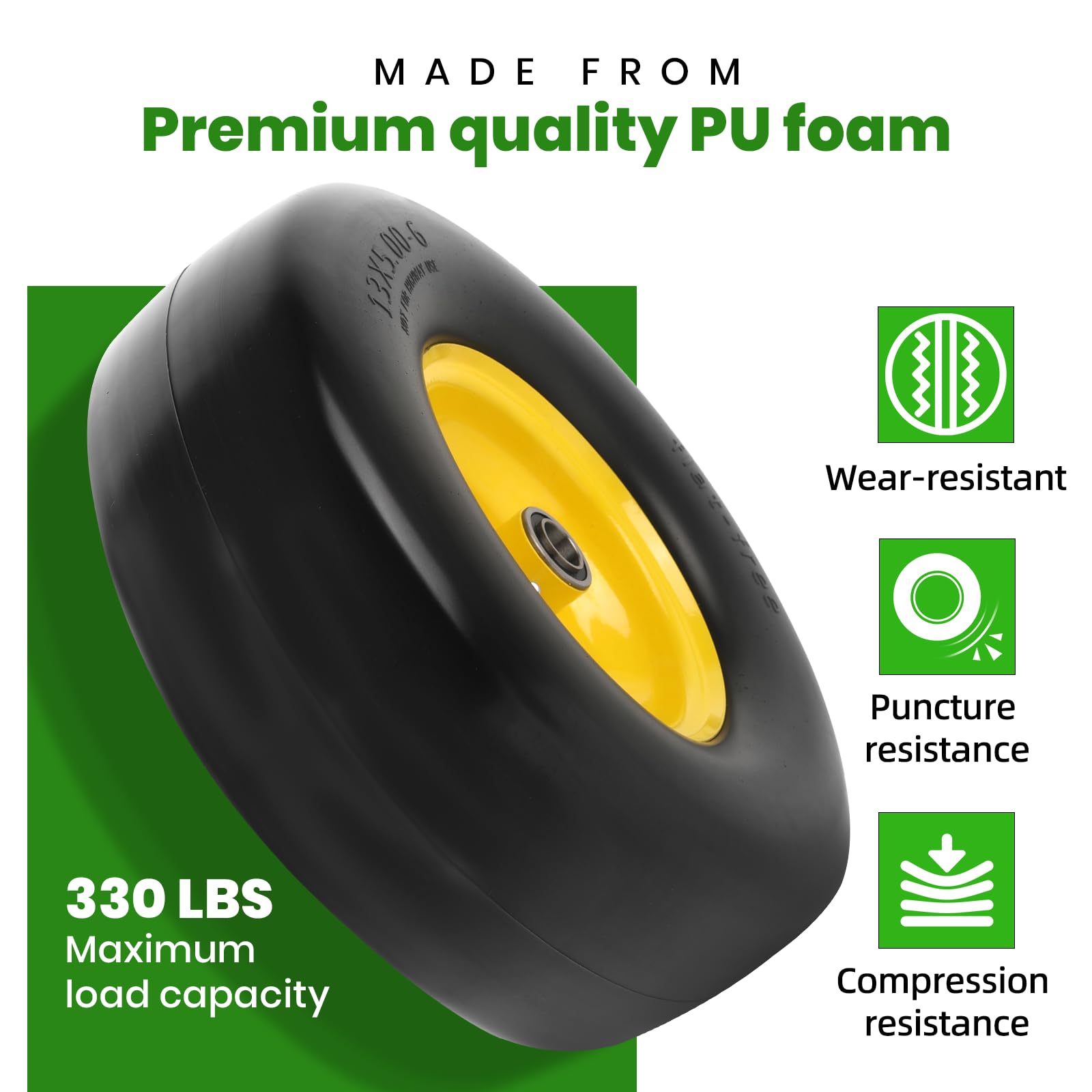 AR-PRO included bearings spacers and washers, simplifies installation