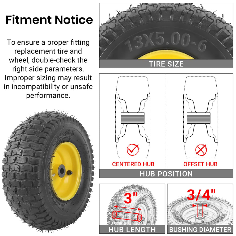 AR-PRO hub and 3/4" bushing detail illustrating secure fit and reliable spacing