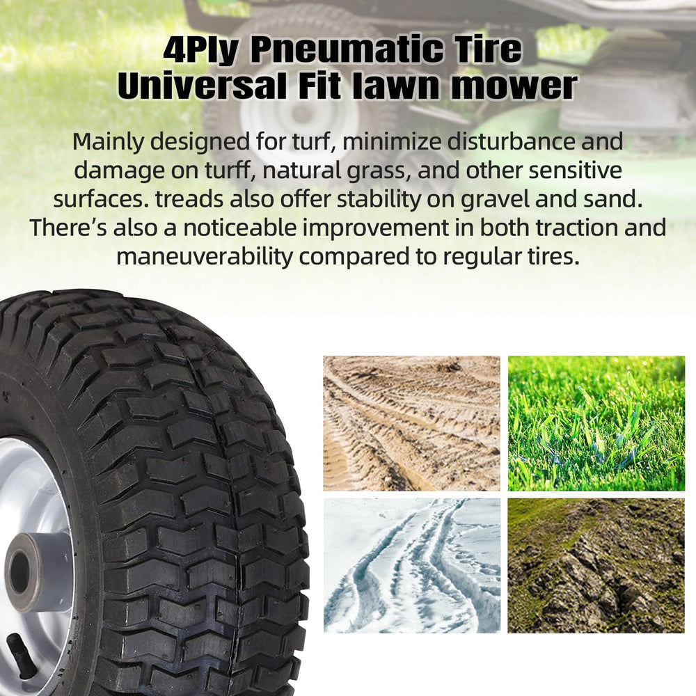 AR-PRO installed on riding mower front for improved handling and stability