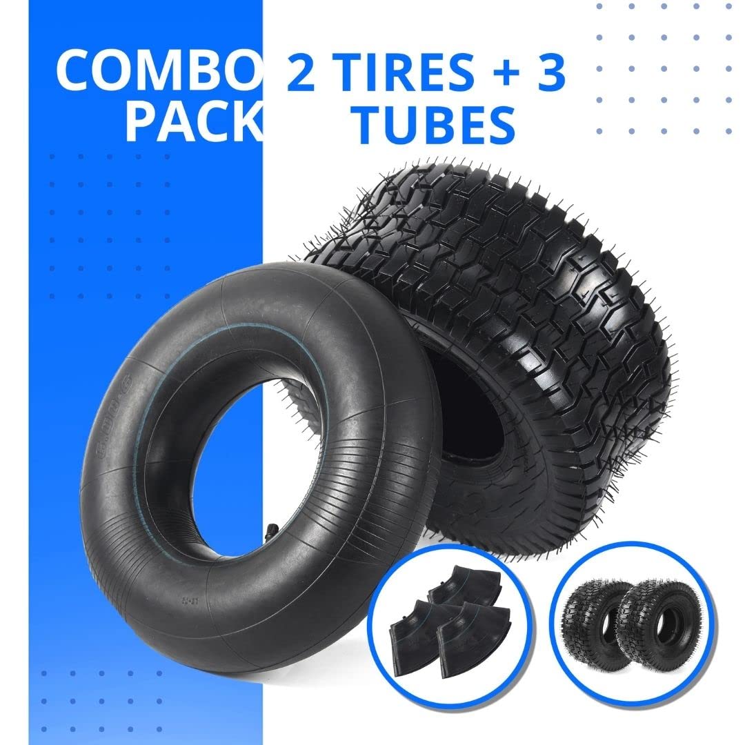 AR-PRO tire on garden trailer in yard showing turf-friendly performance
