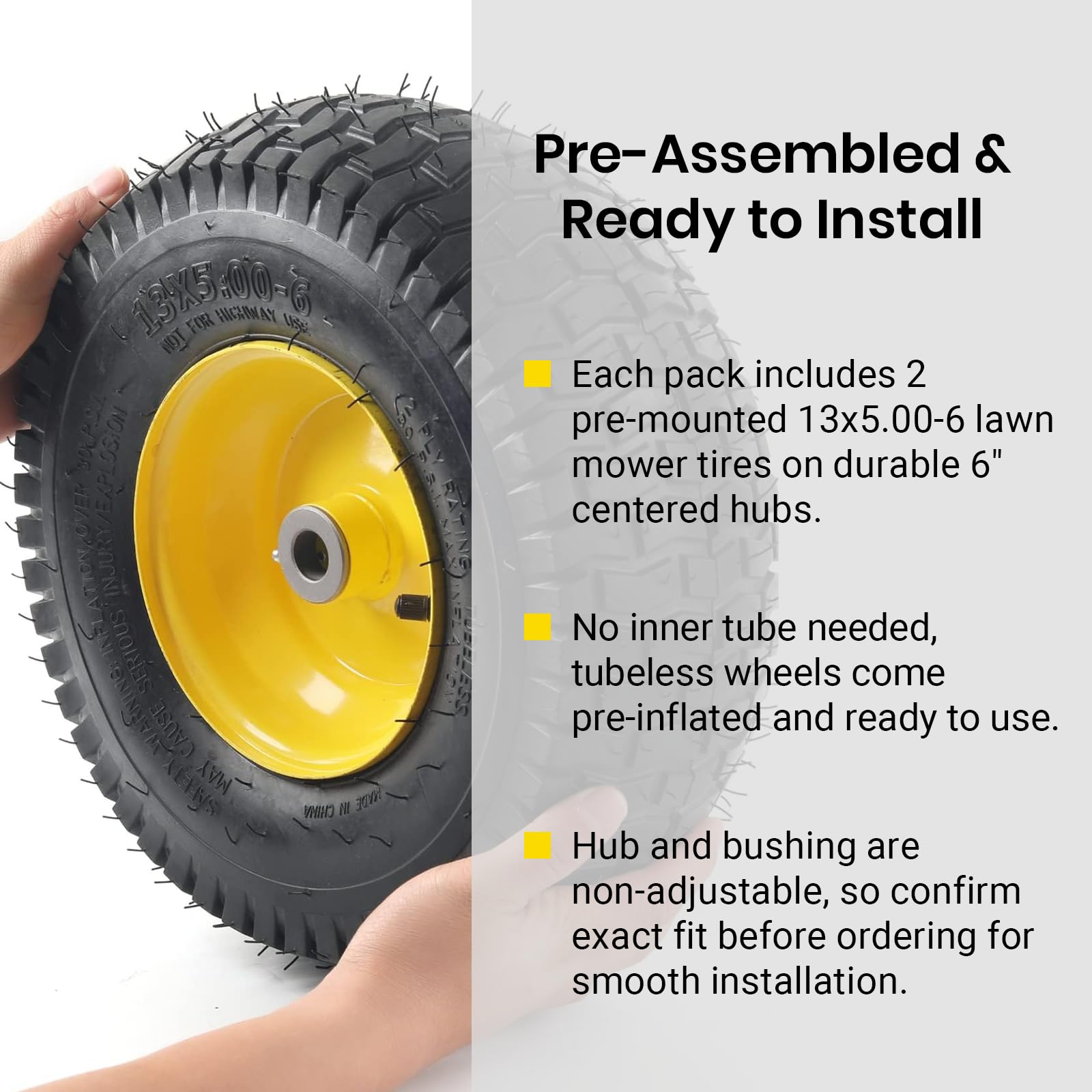 AR-PRO lifestyle mower in use showing smoother ride and reduced turf damage