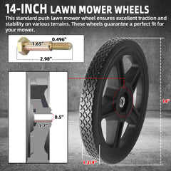 AR-PRO close-up of tire and rim texture highlighting puncture-resistant construction