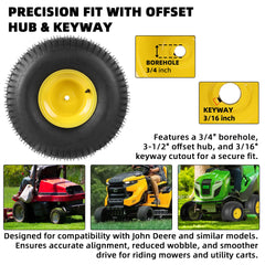 AR-PRO side profile highlighting 3.5 inch hub offset and 3/4 inch bore for fit