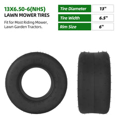 AR-PRO side profile highlighting smooth turf tread for reduced grass damage
