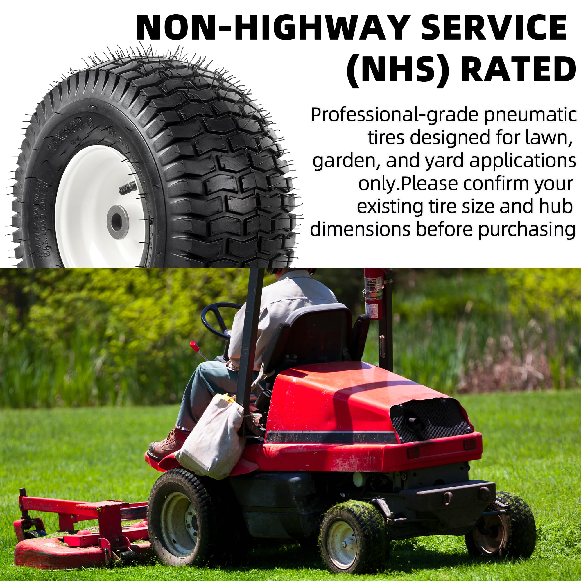 AR-PRO wheel next to ruler showing 15 inch diameter scale for correct sizing