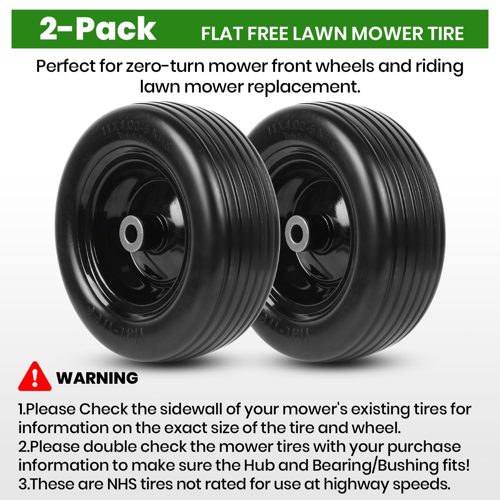 AR-PRO steel rim with pre-mounted tire highlighting durable construction benefit