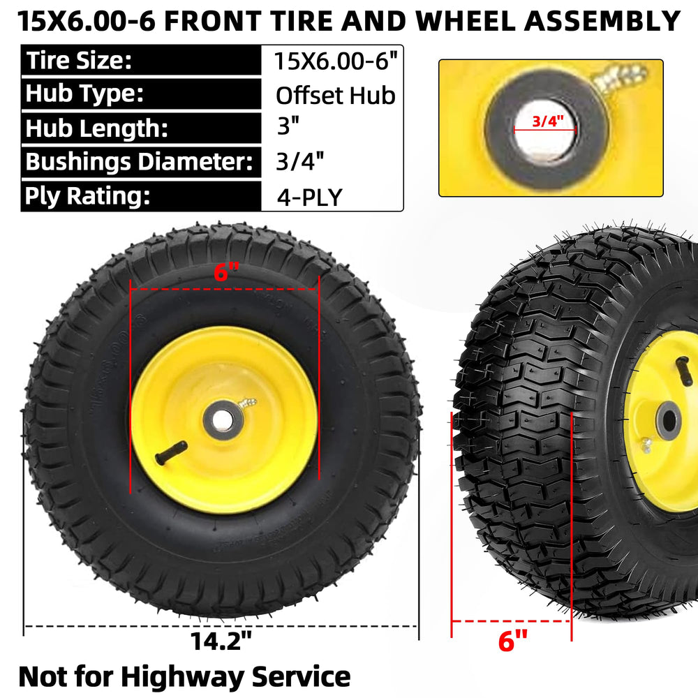 AR-PRO close-up of tire tread highlighting smooth turf-friendly grip