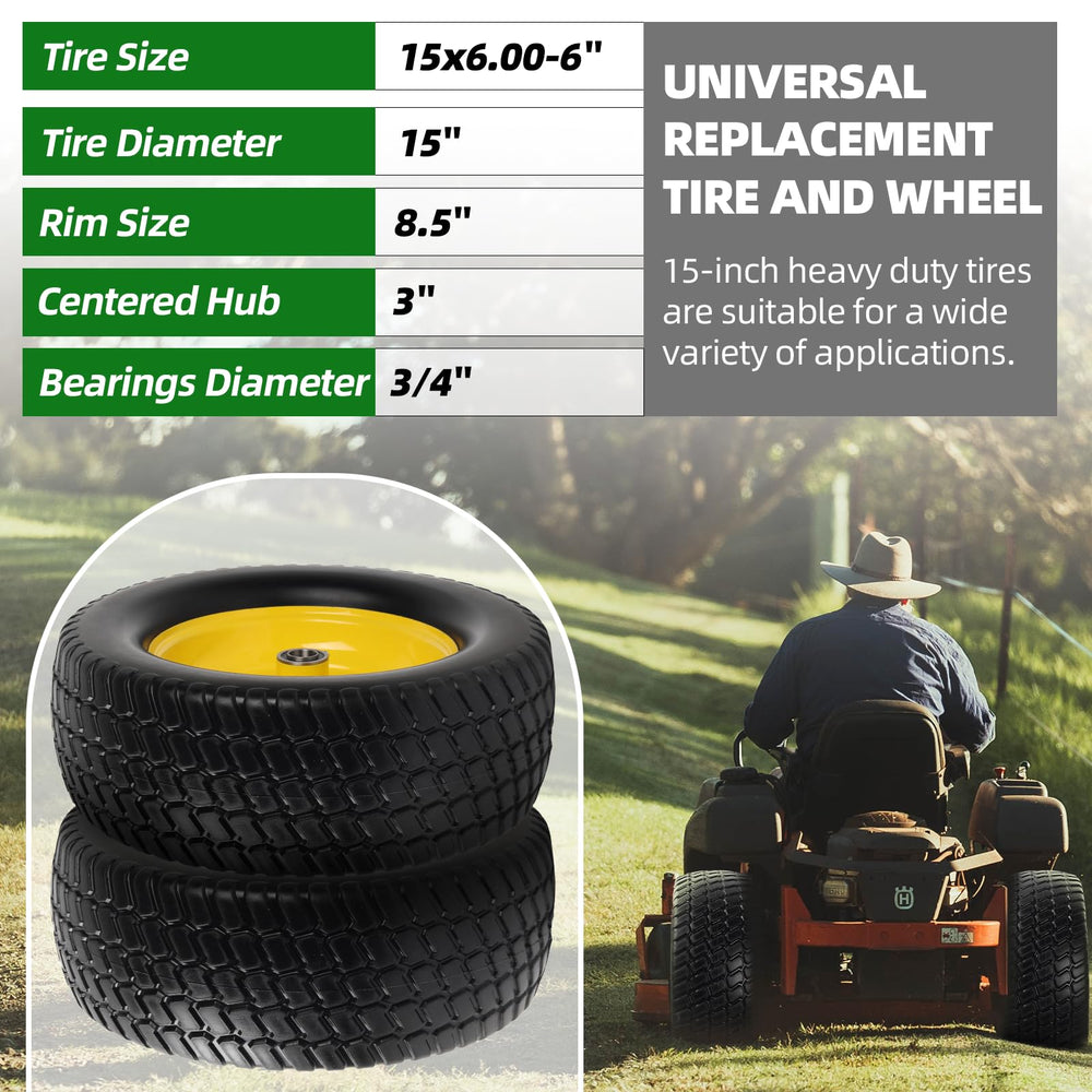 AR-PRO tread closeup showing shallow turf pattern that protects grass while improving traction