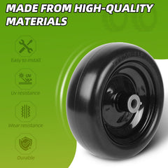 AR-PRO side view focusing on centered hub and 3/4 inch bushing durability for secure fit