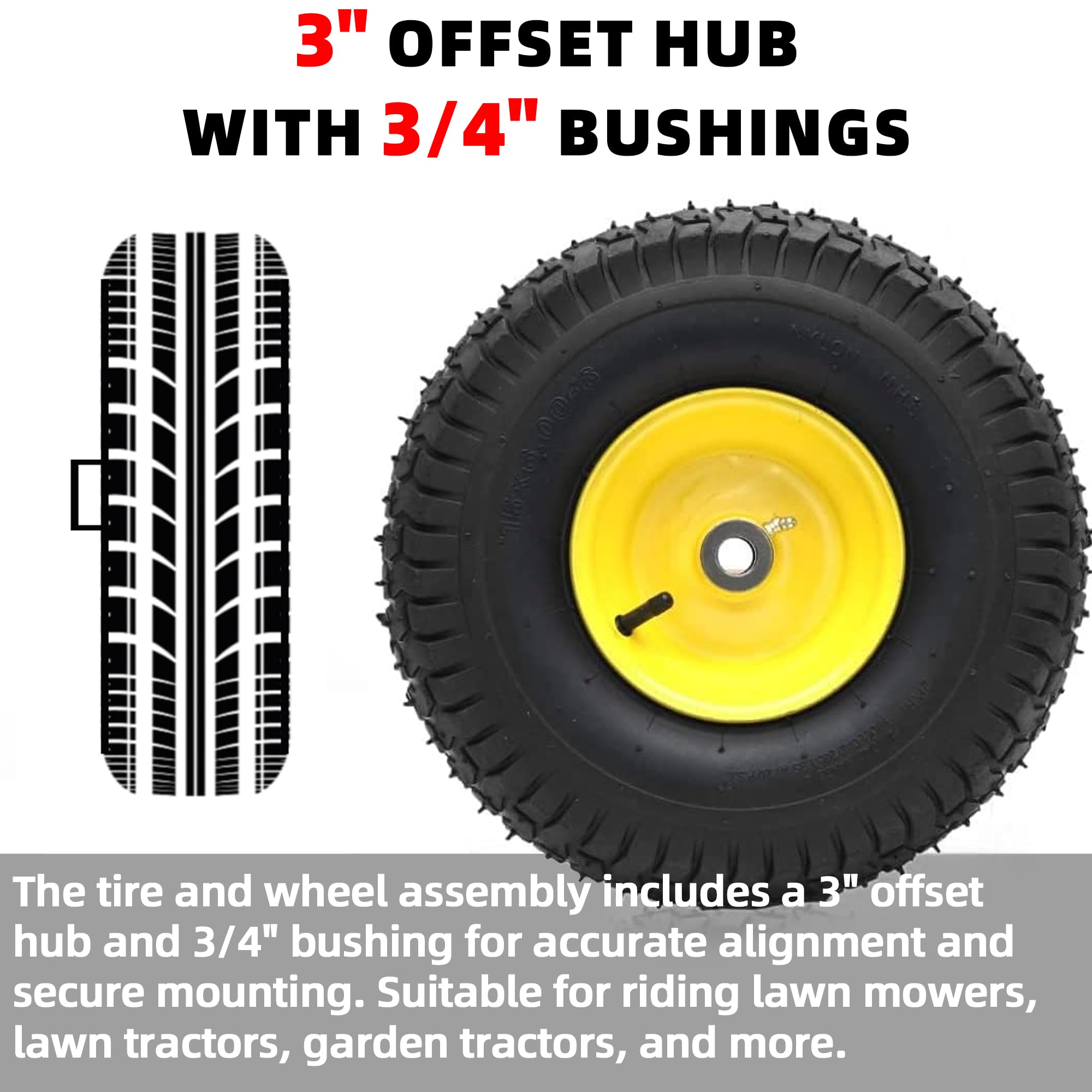 AR-PRO side profile showing 6" rim and 14.2" overall diameter for fit confirmation