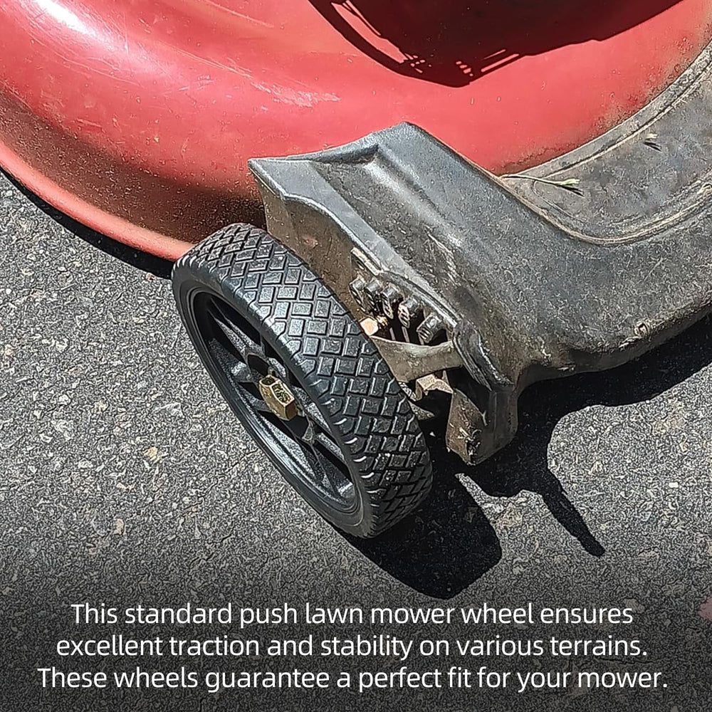 AR-PRO wheels fitted to garden cart showing multi-equipment versatility benefit