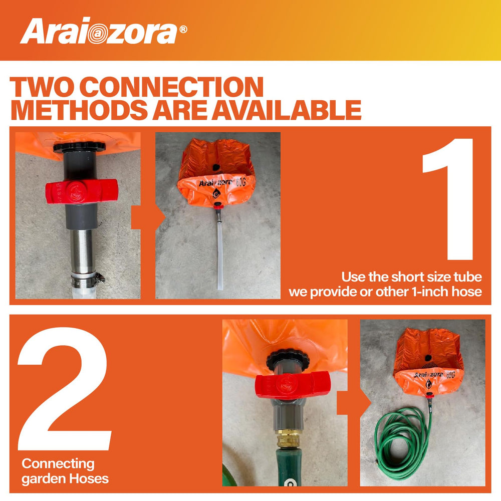 Araiozora stainless steel handle detail for secure lifting and transport