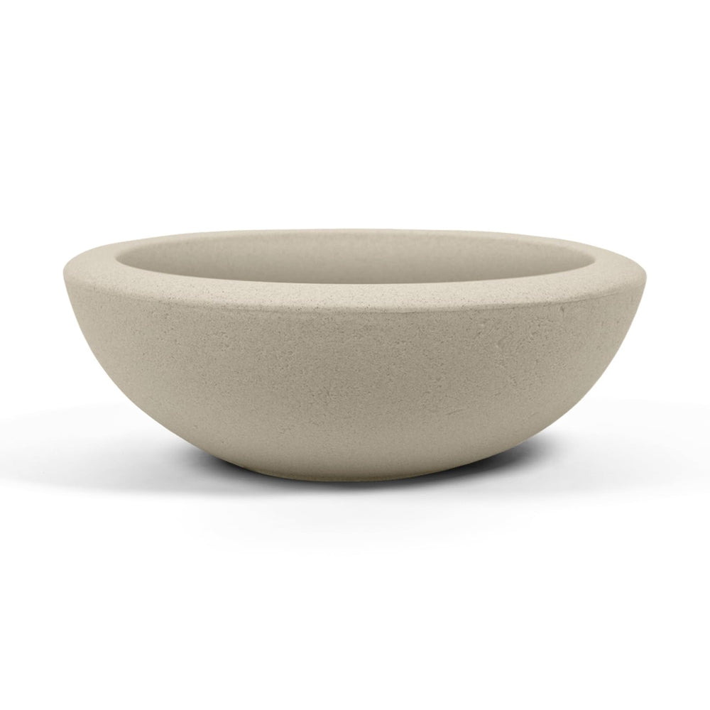 ARBORA Santorini Bowl front view showing elegant cream finish and curb appeal
