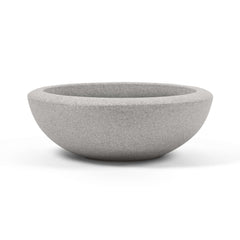 ARBORA Santorini Bowl front view showing stone-like finish and lightweight benefit