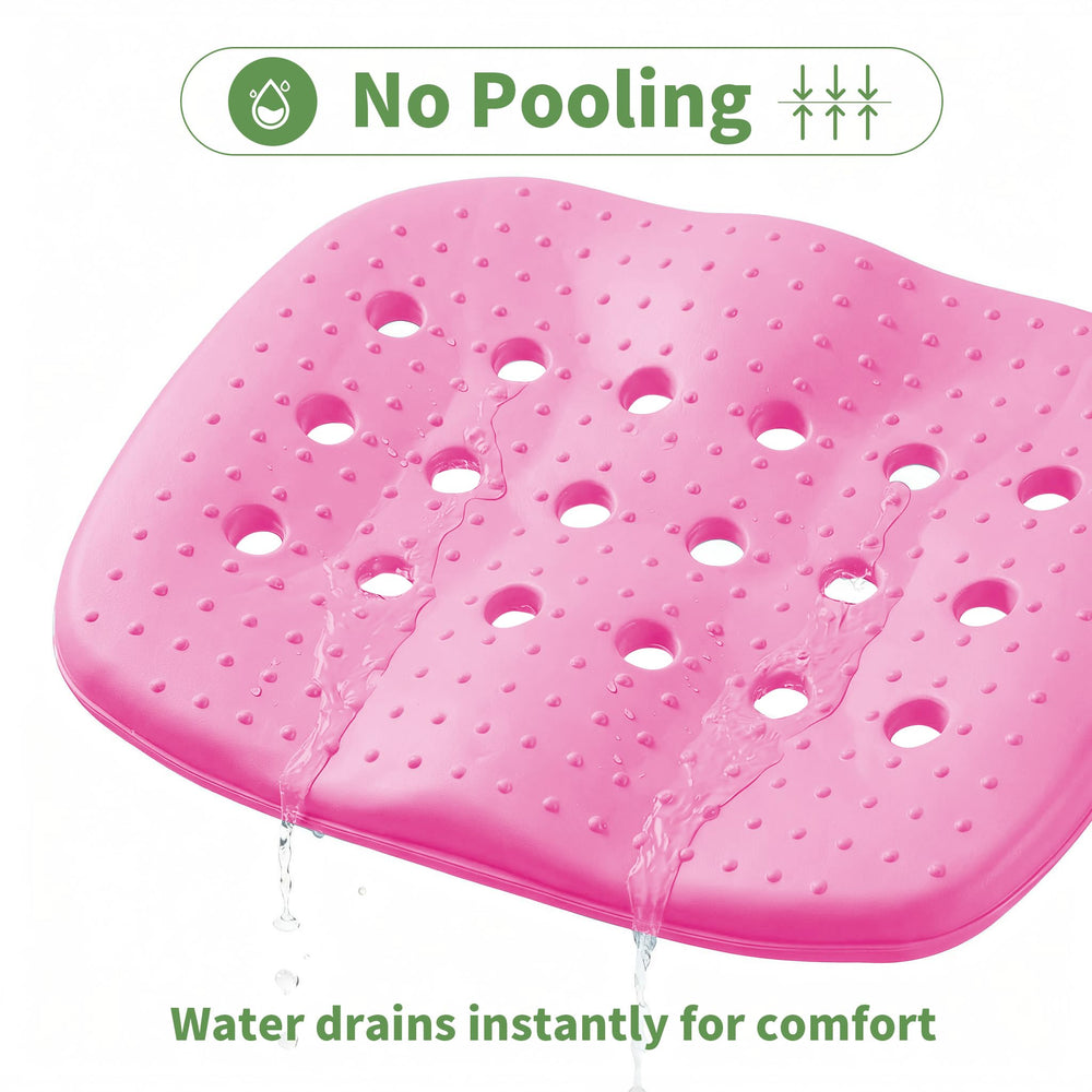 Arborix close-up showing quick-drain holes and textured surface that speeds water shedding