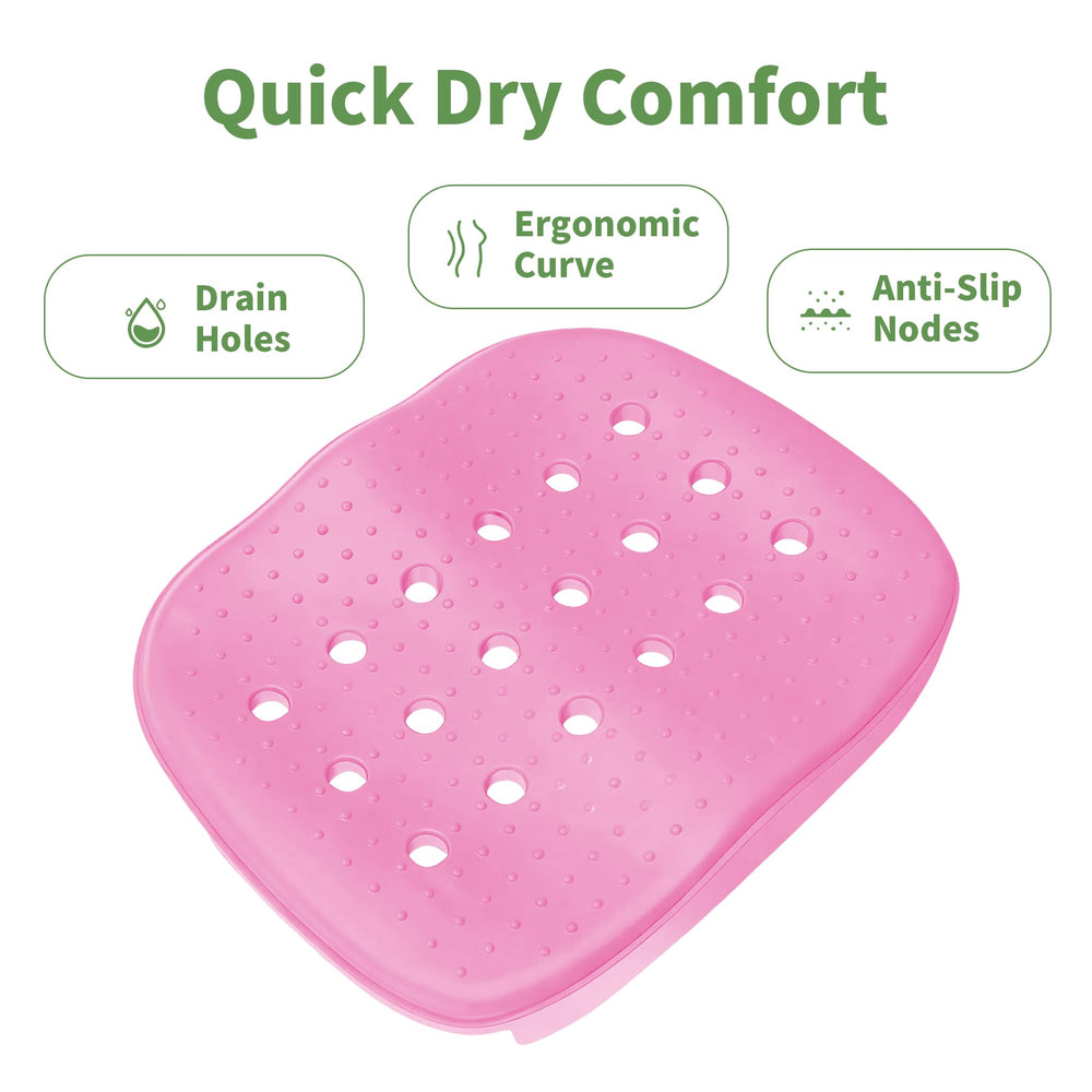 Arborix cushion placed on pool edge to add comfort and support while dipping feet