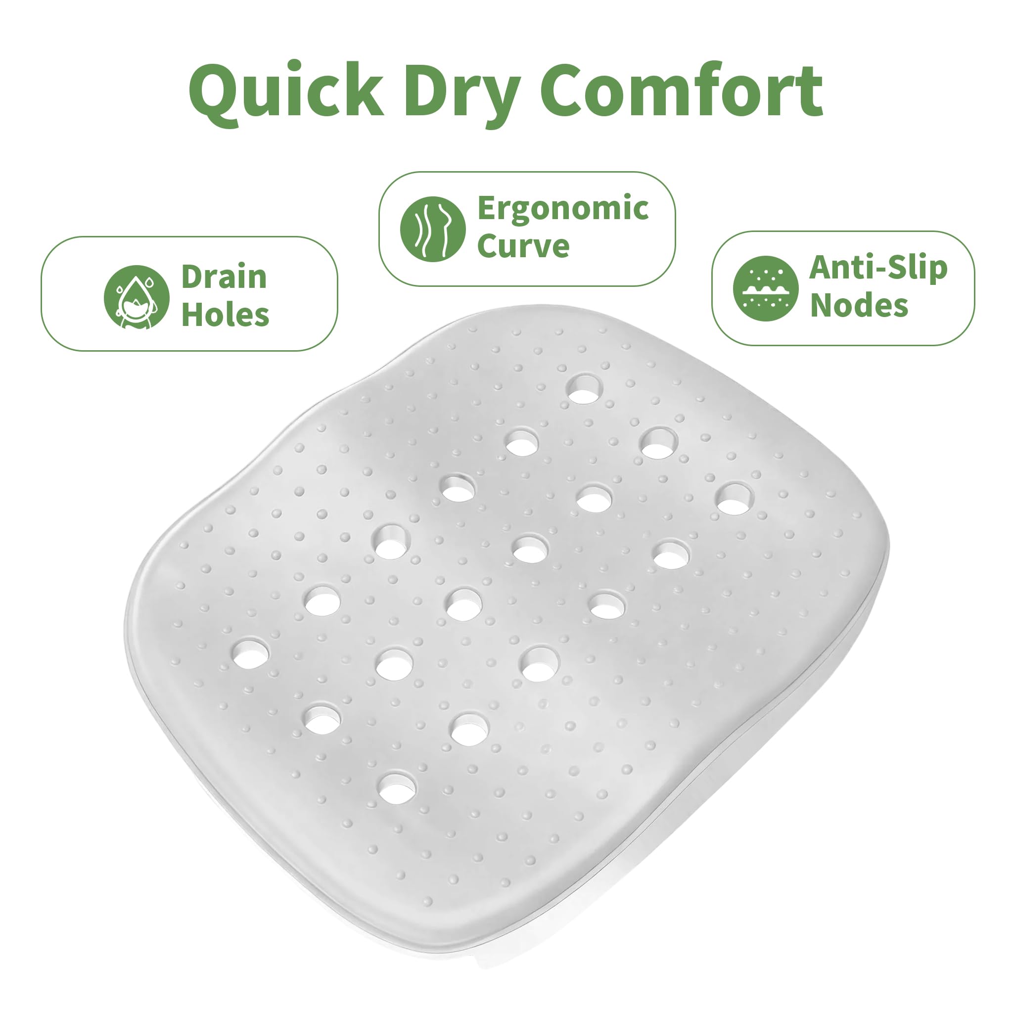 Arborix cushion in use on pool edge for cushioned seating comfort