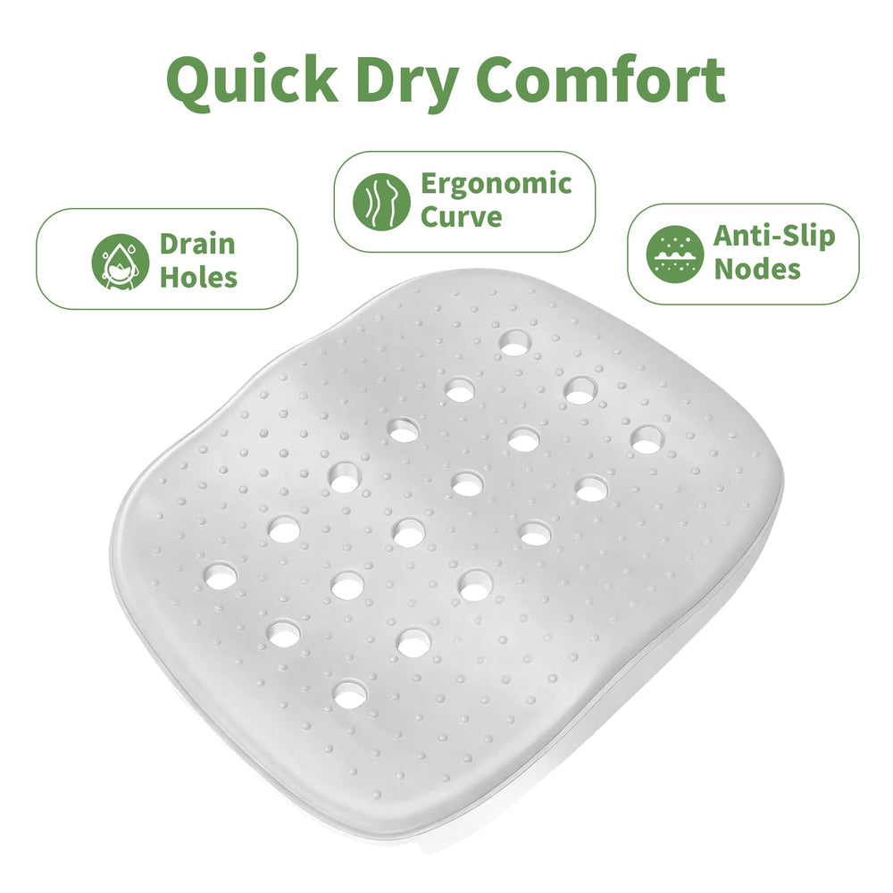 Arborix cushion in use on pool edge for cushioned seating comfort