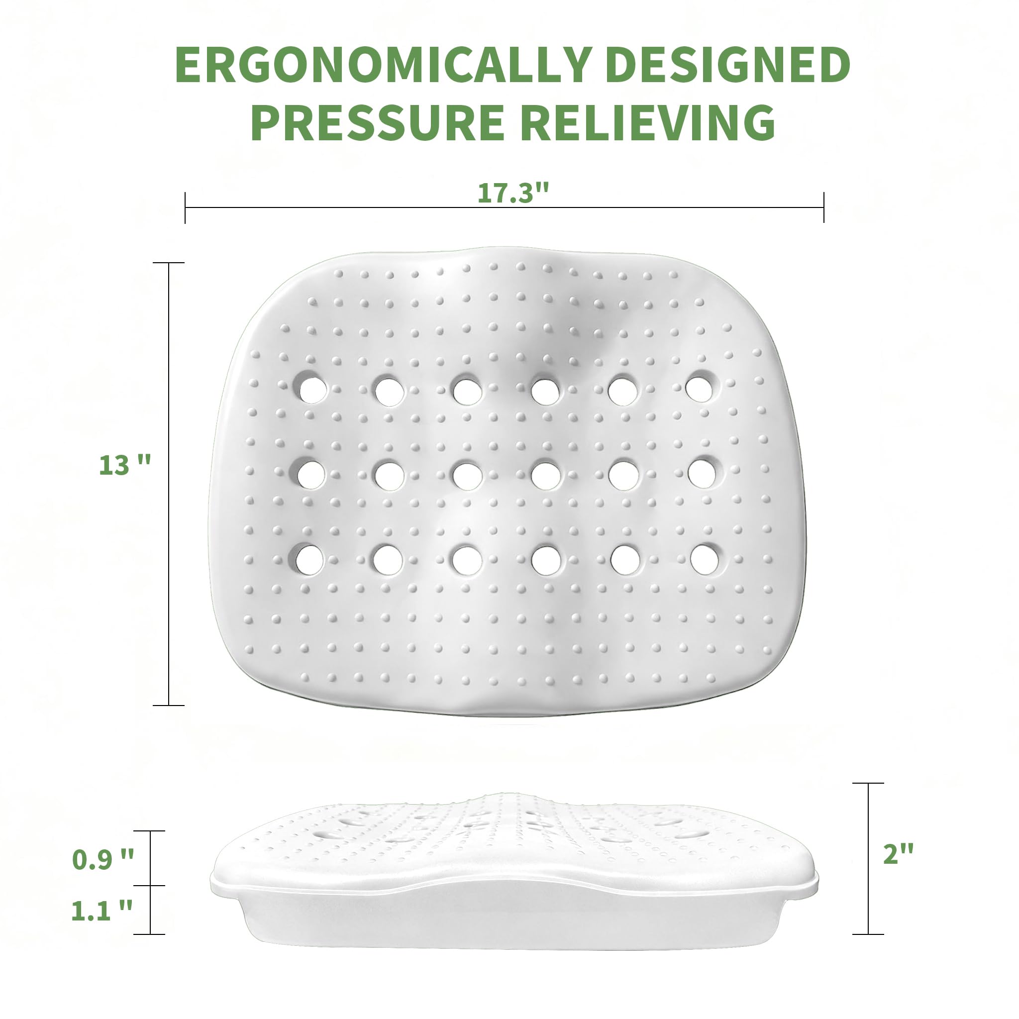 Arborix close-up of cushion surface texture offering comfortable support