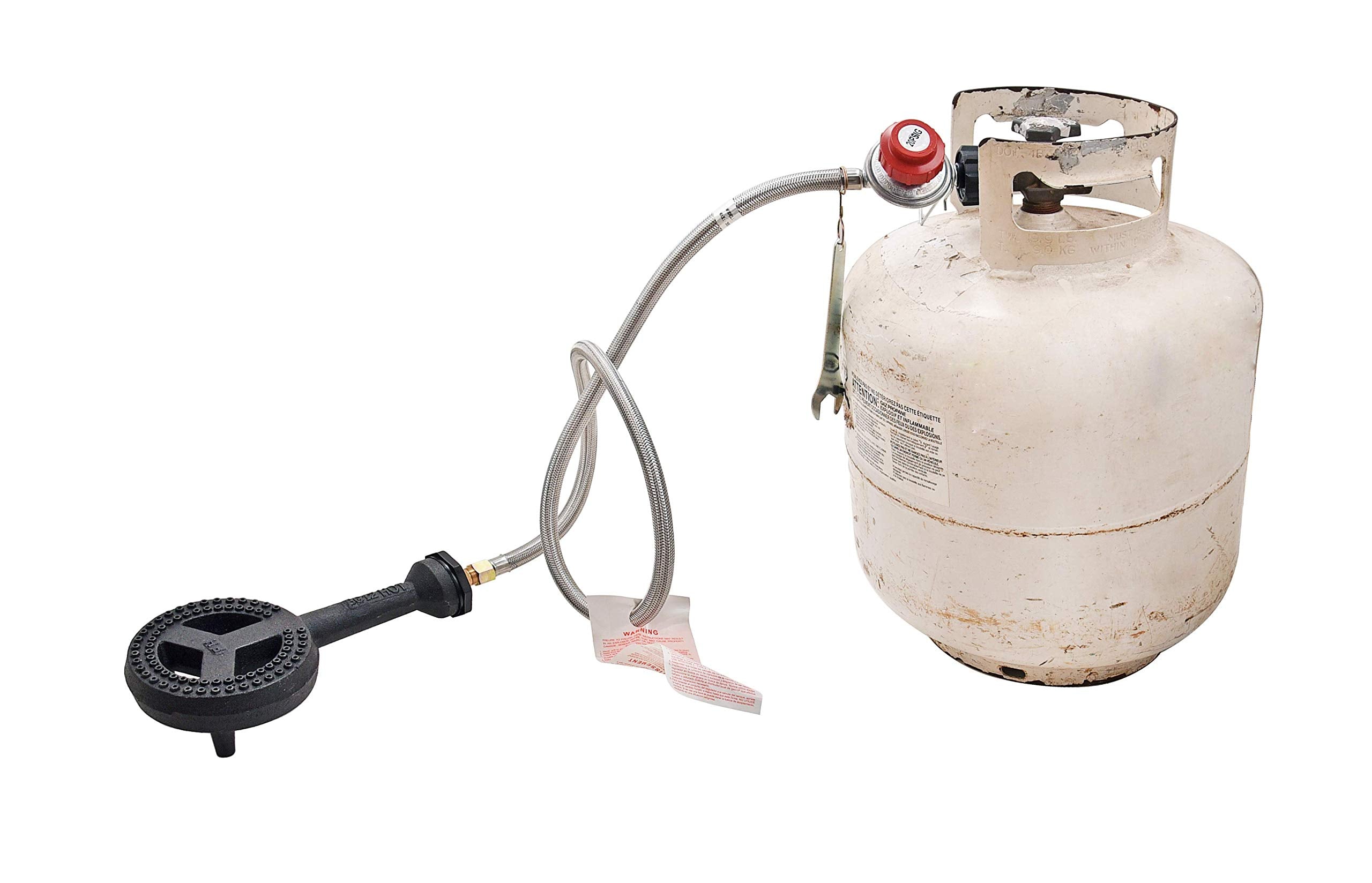 ARC Advanced Royal Champion burner in outdoor use cooking paella demonstrating fast, wide-area heating